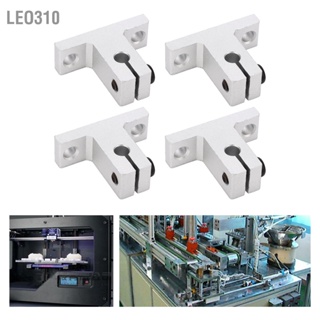 Leo310 4 Pcs Linear Rail Clamping Support อลูมิเนียมอัลลอยด์ Motion Rod Guide