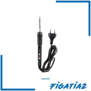 [Figatia2] หัวแร้งไฟฟ้า 220V 60W สําหรับผลิตภัณฑ์อิเล็กทรอนิกส์ DIY ปลั๊กอะแดปเตอร์ EU