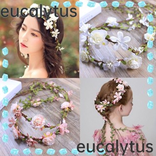 Eucalytus1 ที่คาดผม มงกุฎดอกไม้ แฮนด์เมด