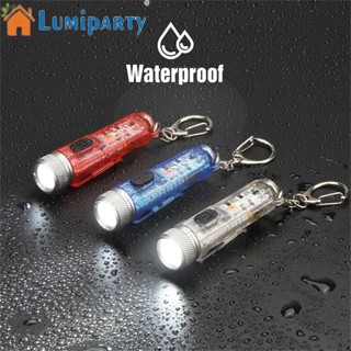 Lumiparty พวงกุญแจไฟฉายซีนอน เรืองแสง ขนาดเล็ก อเนกประสงค์ Type-c ชาร์จเร็ว พร้อมแม่เหล็ก