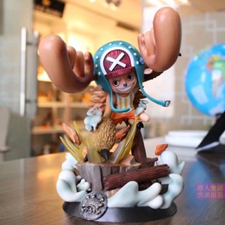 🔥สปอตสินค้า🔥 ฟิกเกอร์ วันพีซ โมเดลฟิกเกอร์ โมเดล One Piece Tony Tony Chopper figure - ตุ๊กตาสับ รูปตัวละคร Tony Chopper ขนาด 23 ซม. เหมาะกับของขวัญ สําหรับตกแต่งออฟฟิศ