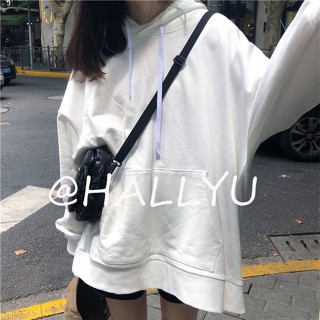 HALLYU เสื้อผ้าผู้ญิง แขนยาว เสื้อฮู้ด คลุมหญิง สไตล์เกาหลี แฟชั่น  พิเศษ Unique คุณภาพสูง ทันสมัย A98J23B 36Z230909