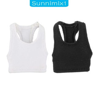 [Sunnimix1] เสื้อกั๊กฟิกเกอร์ผู้หญิง สเกล 1/12 แฮนด์เมด สําหรับตุ๊กตา ฟิกเกอร์ทหาร 6 นิ้ว