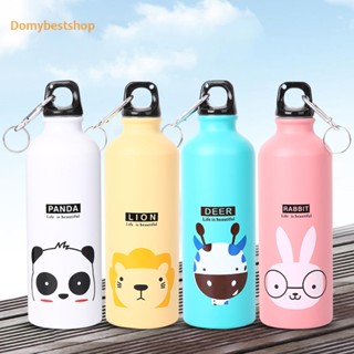 [Domybestshop.th] ขวดน้ําดื่ม กันรั่ว ลายการ์ตูนสัตว์ ความจุขนาดใหญ่ 500 มล. สําหรับเดินทาง เดินป่า ปั่นจักรยาน วิ่ง