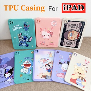 เคส TPU แบบนิ่ม กันกระแทก สําหรับ iPad 5th 6th iPad 7th 8th 9th 9.7 นิ้ว 10.2 นิ้ว iPad Air 4th 5th iPad Pro 11 นิ้ว 2018 2020 2021 2022 2019