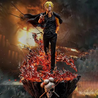 One piece hand-held GK three-battle power Hot Blood Mountain Zhi Road flying Solon scene statue animation model decoration gift 94UP