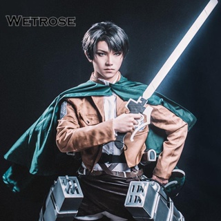 [Wetrose] Shingeki No Kyoujin Attack on Titan ชุดคอสเพลย์ ฮาโลวีน สําหรับผู้ชาย ผู้หญิง