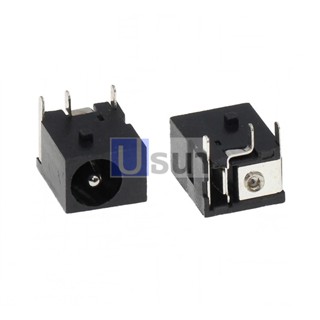 DC Socket ซ็อคเก็ต 5.5x2.1mm แจ็ค ดีซีแจ็ค DC Jack ปลั๊ก DC Plug Connector 3 ขา DC-044 #S-DC044 (1 ตัว)