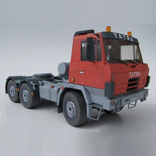 โมเดลรถบรรทุกกระดาษ 1:32 Too Tow T815 6x6 NTH DIY