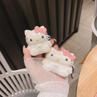 เคสหูฟังบลูทูธ ซิลิโคน ลายเฮลโลคิตตี้ สีสันสดใส สําหรับ AirPods 1 2 3 Pro