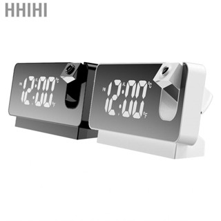 Hhihi Projection Alarm Clock  Digital Clocks Large Screen for Household