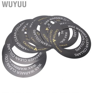 Wuyuu 10pcs Round Shape Waxing Machine Cleaning Protection Paper Wax Heater Acc-