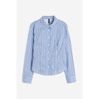 H&amp;M  Woman Fitted poplin shirt 1155483_1