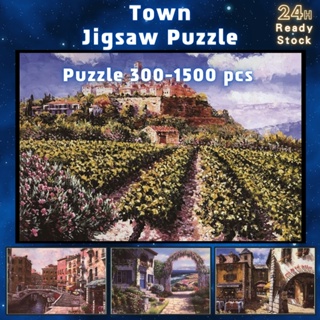 📣พร้อมส่ง📣【Town】jigsaw puzzle-จิ๊กซอว์-300-1000-ชิ้น- ชิ้นของเด็ก จิ๊กซอว์ไม้ 1000 ชิ้น จิ๊กซอว์ 1000 ชิ้นสำหรับผู้ใหญ่ จิ๊กซอ จิ๊กซอว์ 500 ชิ้น🧩8 จิ๊กซอว์ 1000 ชิ้น สำหรับ ผู้ใหญ่ ตัวต่อจิ๊กซอว์ จิ๊กซอว์ การ์ตูน