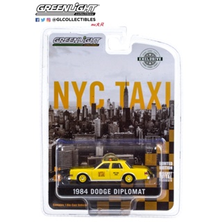 Greenlight 1:64 1984 Dodge Diplomat - NYC Taxi รถแท็กซี่