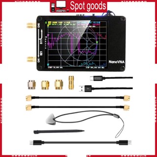 Xi NanoVNA-H เครื่องวิเคราะห์เสาอากาศคลื่นสั้น เครือข่ายดิจิทัล MF-HF VHF-UHF