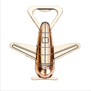 Hot Sale# European wedding gift retro airplane bottle opener boutique gift box airplane beer bottle opener 8cc