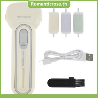 ชุดเครื่องมือกําจัดหนังกําพร้าไฟฟ้า 500mAh IPX6 กันน้ํา สําหรับกําจัดหนังกําพร้าที่ตายแล้ว SHOPSKC6514