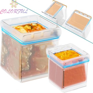 【COLORFUL】Efficient Acrylic Bag Holder for Food Storage Choose from Small and Medium Sizes