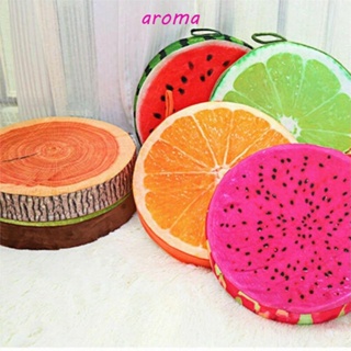 Aroma เบาะรองนั่ง เบาะนอน ตกแต่งบ้าน ผลไม้ หั่น เบาะหลัง ห้องนอน หมอนตุ๊กตา ของเล่น