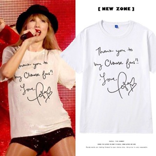 พร้อมส่ง เสื้อยืดแขนสั้น พิมพ์ลาย Taylor Swift Taylor Swift Concert สําหรับผู้หญิง