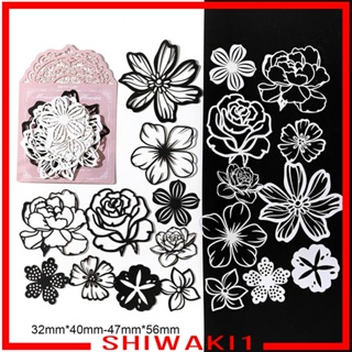 [Shiwaki1] กระดาษลูกไม้ สําหรับตกแต่งสมุดภาพ อัลบั้มภาพ แพลนเนอร์ 20 ชิ้น
