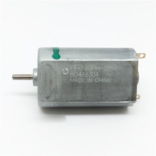 Montblanc FF-180PH-2852 ไมโครมอเตอร์ DC 2.4V 3.7V 4.2V 14000RPM แปรงโลหะมีค่า 180 มอเตอร์เงียบ เครื่องโกนหนวดไฟฟ้า