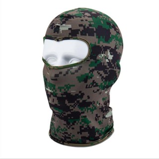 Camouflage Winter Fleece Warm Full Face Cover Anti-dust Windproof Ski Mask