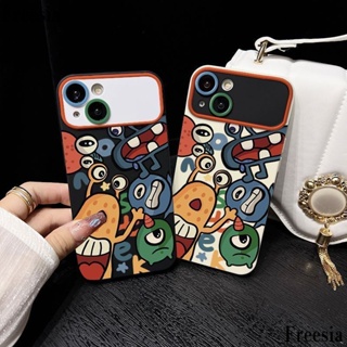 เคสโทรศัพท์มือถือนิ่ม ลายมอนสเตอร์ตัวน้อยตลก สไตล์ใหม่ สําหรับ Apple Iphone 14promax 13pro 12 11 7p WDGB