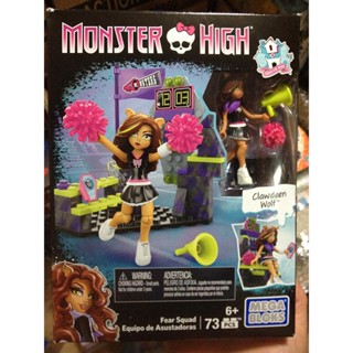 Mega bloks Elf High School Monster High Clawdeen Clawdeen ของเล่นสําหรับเด็ก