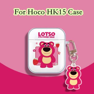 【Ĕĕ】เคสหูฟัง แบบนิ่ม ลายการ์ตูน สําหรับ Hoco HK15 Hoco HK15