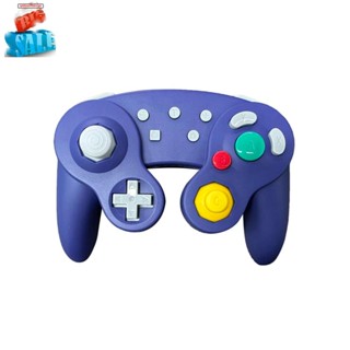 จอยเกมบลูทูธไร้สาย พลาสติก สีม่วง พร้อมตัวควบคุม Nintendo Switch Lite สําหรับ Switch PC 1 ชิ้น
