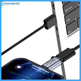 Ev อะแดปเตอร์ Type-C ตัวเมีย เป็น Mini USB ตัวผู้ พร้อมสายคล้อง รองรับการถ่ายโอนข้อมูล