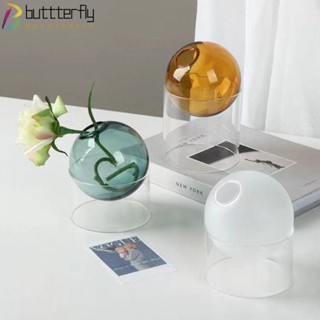 Buttterfly แจกันแก้วแฟชั่น หลากสี สําหรับตกแต่งบ้าน