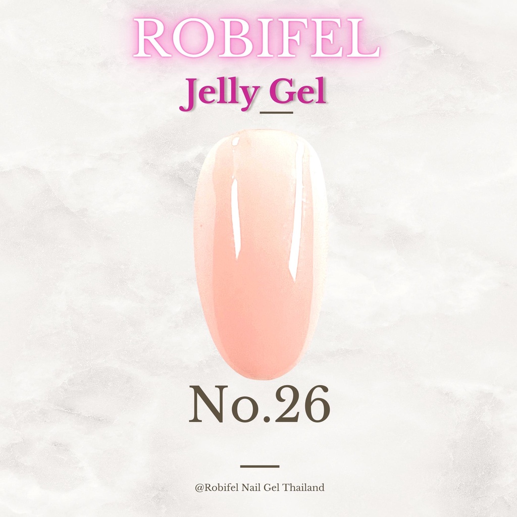 (TPO-Free) สีทาเล็บเจล jelly Gel / สีใส / ไซรัป สีเจล สีเจลเล็บ สีเจลเล็บเกาหลี ออแกนิค สีเจลโทนสุขภาพดี ยาทาเล็บเจล - รูปที่ 6