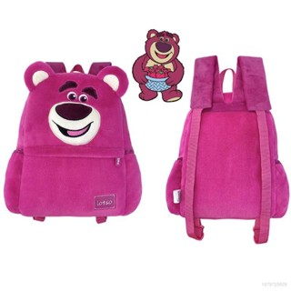 Gt2 Lotso กระเป๋าเป้สะพายหลัง ลายเอเลี่ยน สตรอเบอร์รี่ หมี ซัลลิแวน ความจุขนาดใหญ่ แฟชั่น สําหรับผู้หญิง ผู้ชาย นักเรียน