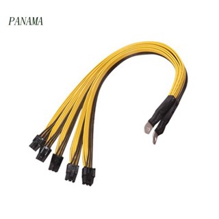 N Splitter PCI สําหรับ Express กราฟฟิคการ์ดเชื่อมต่อ PC สายไฟ, 40 ซม. /15.75 นิ้ว