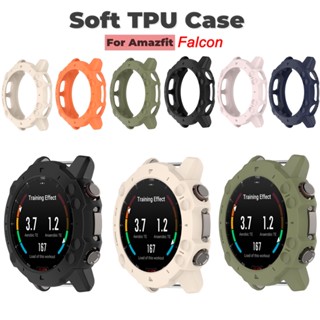 เคสซิลิโคน TPU แบบนิ่ม ป้องกันหน้าจอ สําหรับ Huami Amazfit Falcon Smartwatch