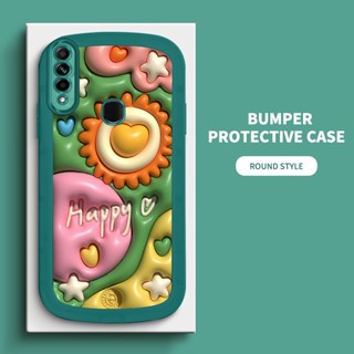 เคสโทรศัพท์ซิลิโคน กันกระแทก ลายเป็ด สตรอเบอร์รี่ 3D สําหรับ OPPO A31 2020 A8