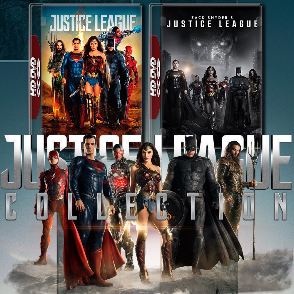 Justice League จัสติซ ลีก และ Zack Snyder's Justice League DVD หนัง มาสเตอร์ พากย์ไทย