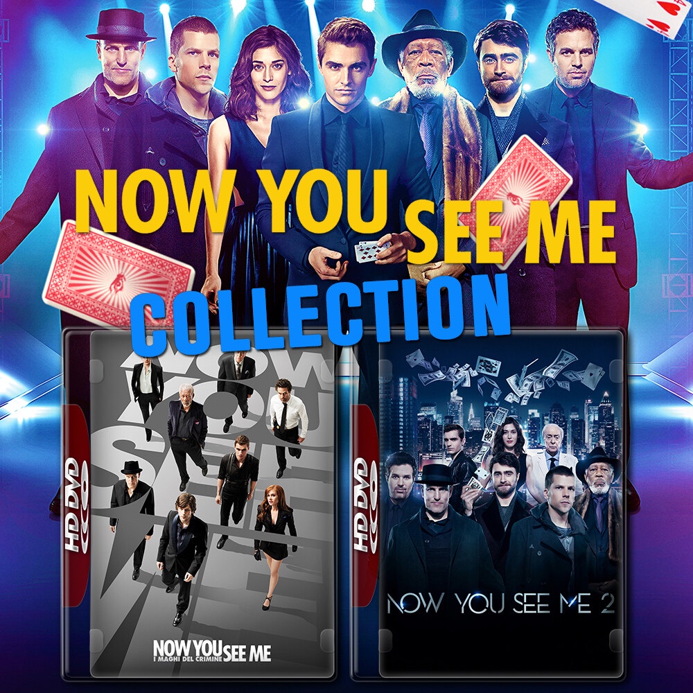 Now You See Me อาชญากลปล้นโลก ภาค 1-2 DVD หนัง มาสเตอร์ พากย์ไทย