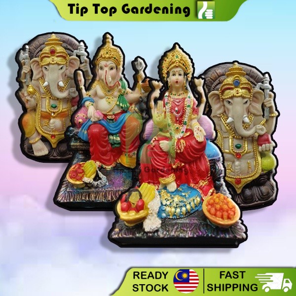 TIPTOP POLYRESIN STATUE INDIAN GOD SERIES LIMITED EDITION มือสีบ้าน DECORATION SHIVA KRISHNA GANESH