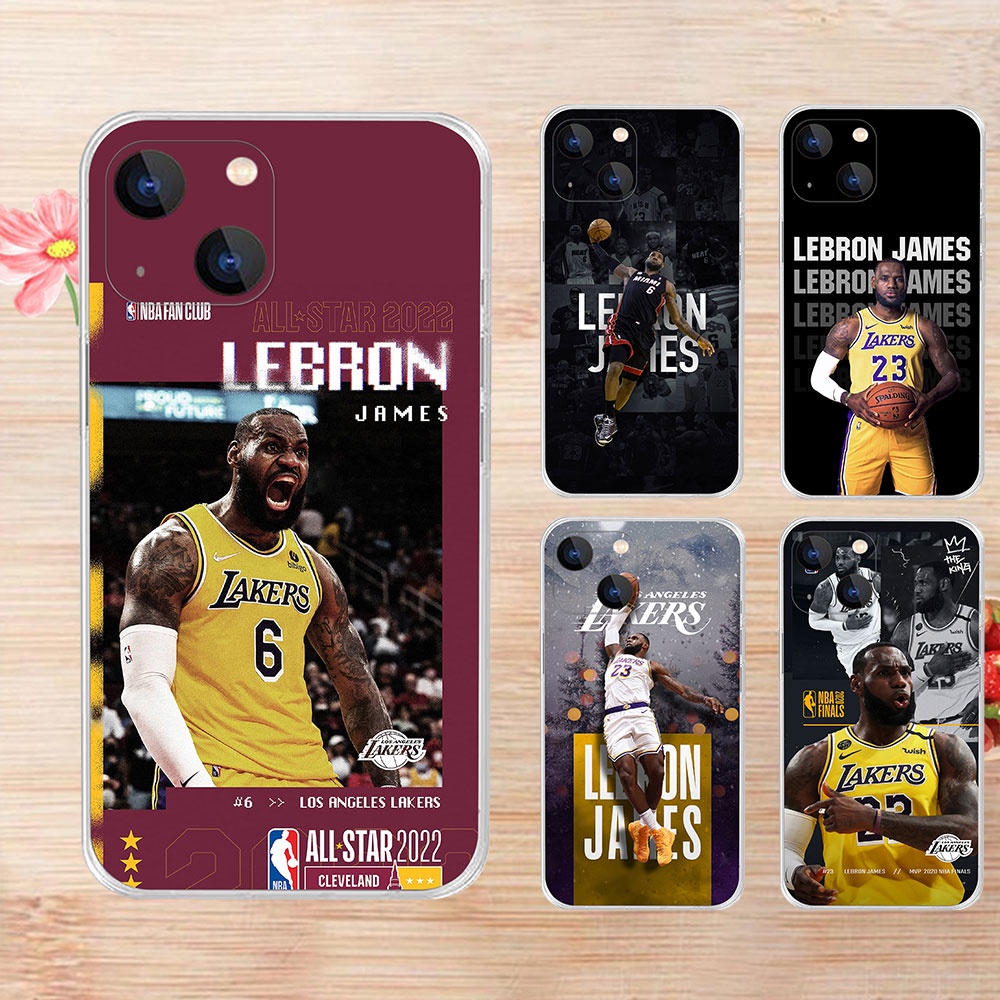 ปลอกโทรศัพท์ภาพวาดโปร่งใส iPhone XR X XS Max SE 5 5S 6 6Plus 6s 6sPlus 7 7Plus 8Plus UR1O James