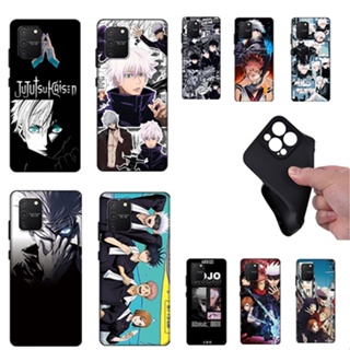 เคสโทรศัพท์มือถือ TPU นิ่ม กันตก พิมพ์ลายอนิเมะ Jujutsu Kaisen Gojo Satoru สําหรับ Samsung A91 S10 Lite CE16