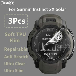 ฟิล์มไฮโดรเจล TPU นิ่ม แบบใส บางพิเศษ สําหรับ Garmin Instinct 2X Solar Tactical SmartWatch