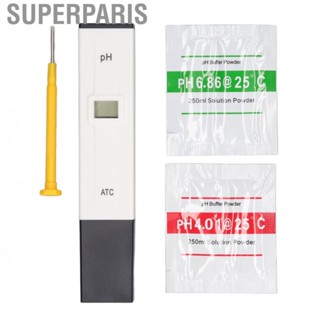 Superparis PH Tester  High Accuracy Probe Stable Performance PH Meter Sensitive  for Greenhouse for Swimming Pool