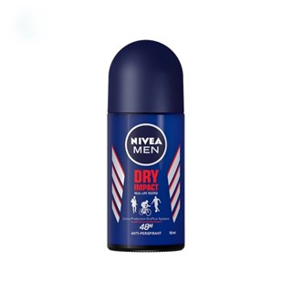 Nivea นีเวีย เมน ดีโอ ดราย อิมแพค โรลออน 50 มล.