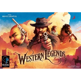 Western Legends บอร์ดเกมแท้ คู่มือภาษาอังกฤษ