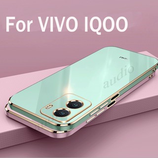 เคสโทรศัพท์มือถือแบบนิ่ม TPU กันกระแทก กันรอยกล้อง หรูหรา สําหรับ Vivo Iqoo Z7 Z7X 11 5G iQOOZ7 X Iqoo 11 IQ00 27 5G