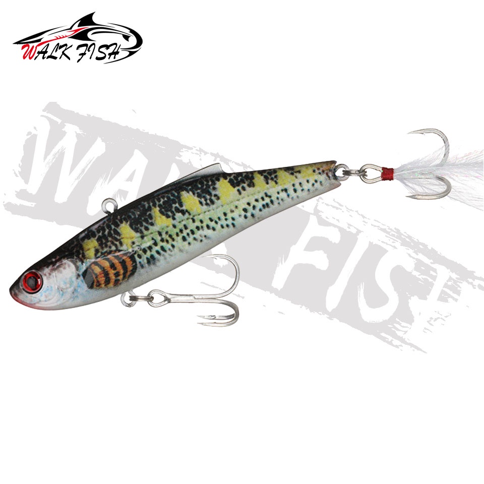 Walk FISH เหยื่อตกปลาประดิษฐ์ VIB 9 ซม. 20 กรัม — صورة 7
